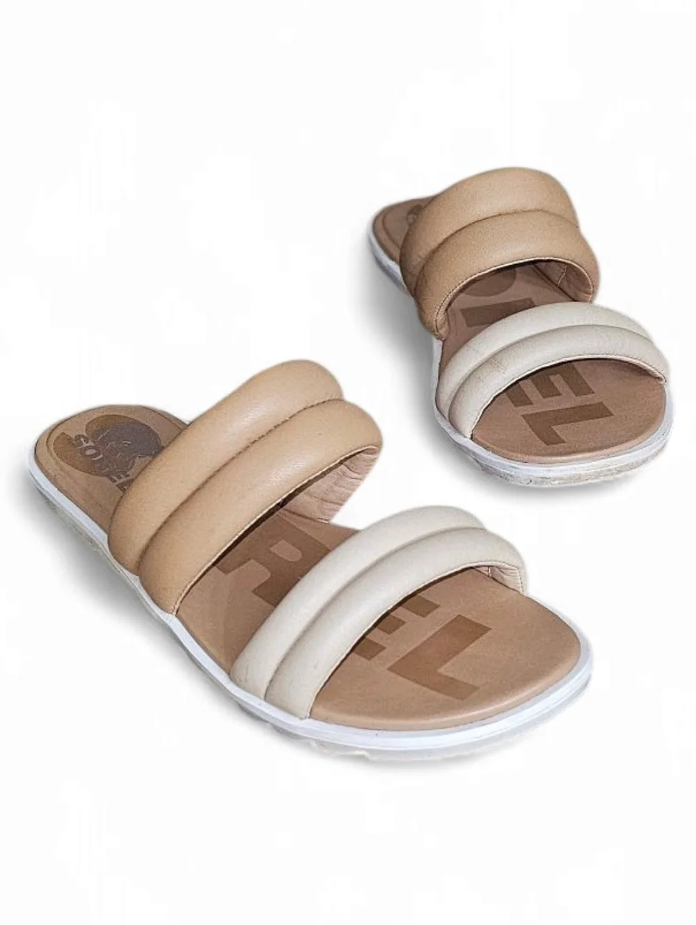 SOREL Ella II Puff Slide Sandals - Picture 2 of 9